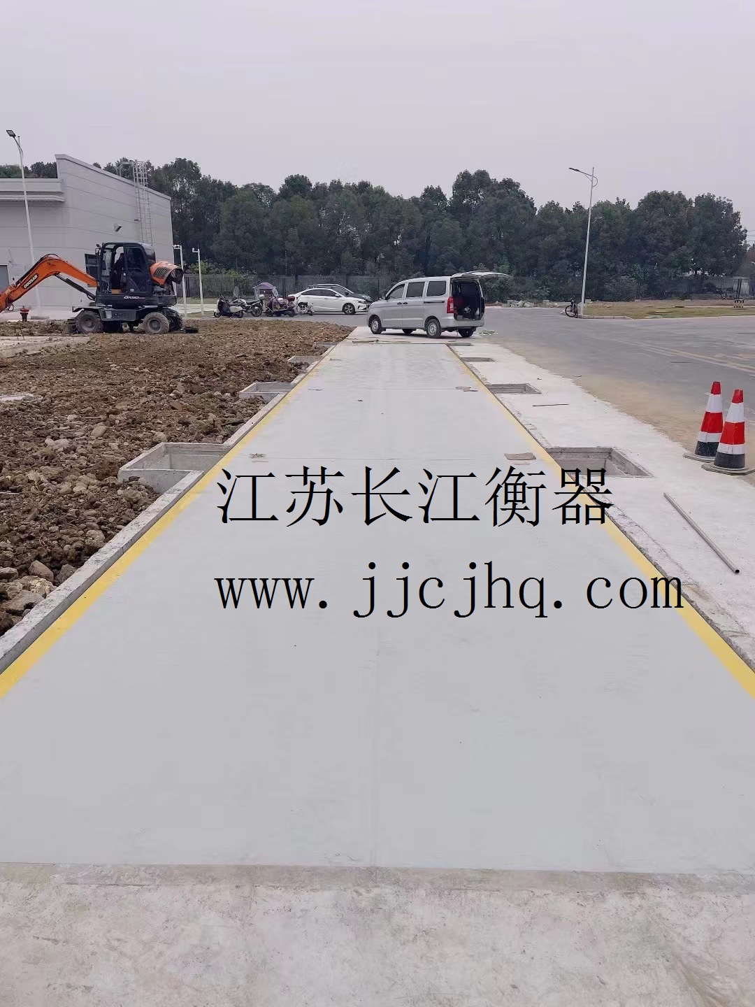 我公司為中電順利安裝地磅